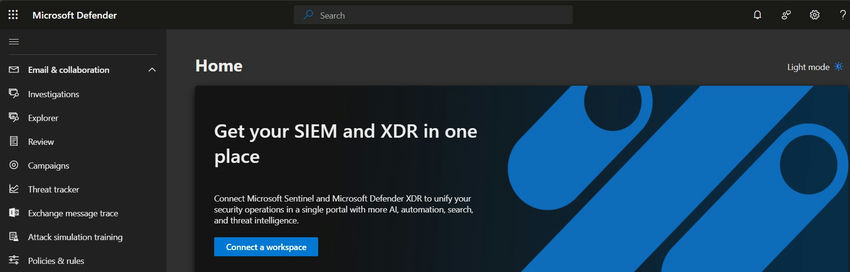 Microsoft Defender portal